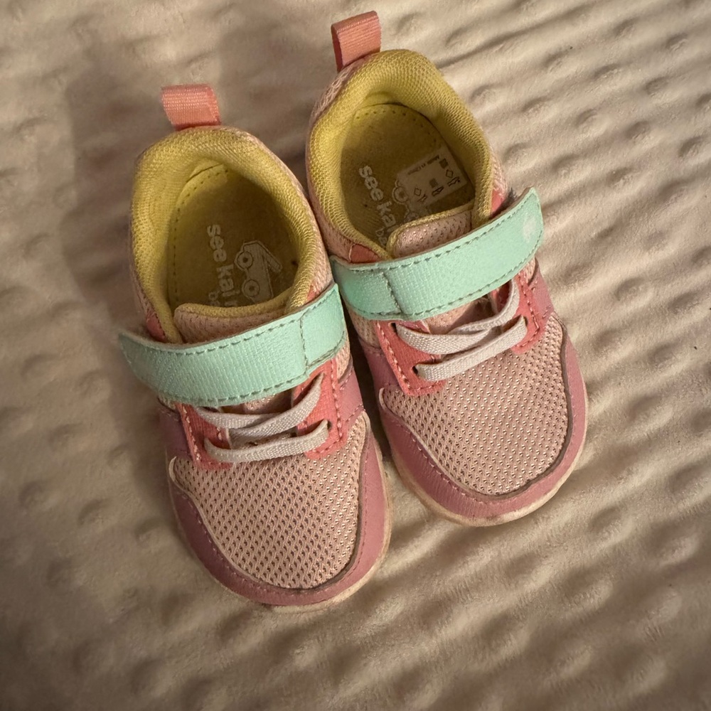 See Kai Run Kids Sneakers in Pink and Mint